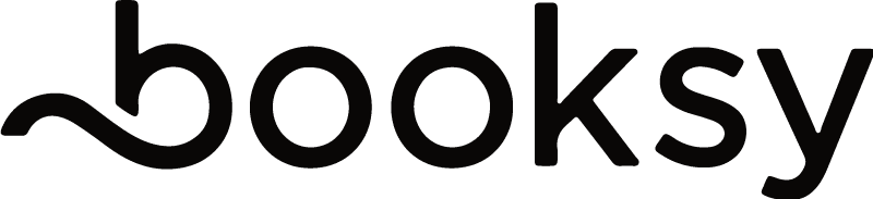 Home 1 Booksy logo black
